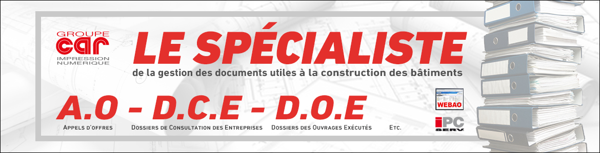 AO DCE DOE dossier bâtiment