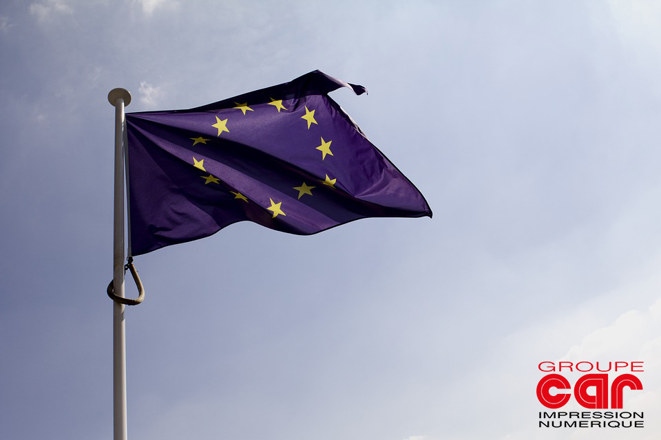 Drapeau Drapeau union européenne flag