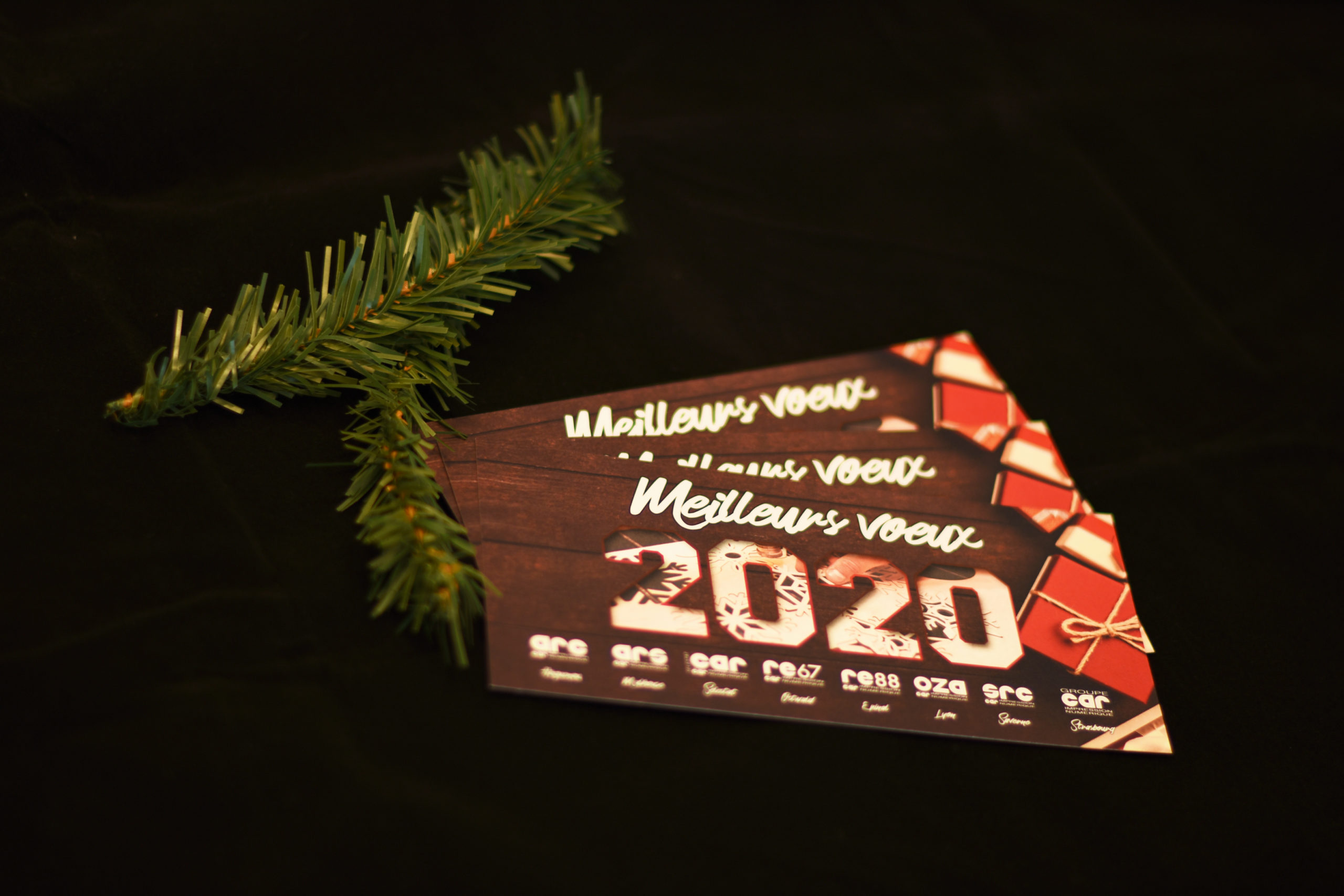 cartes de voeux groupe car 2019 2020 envoie impression professionnel