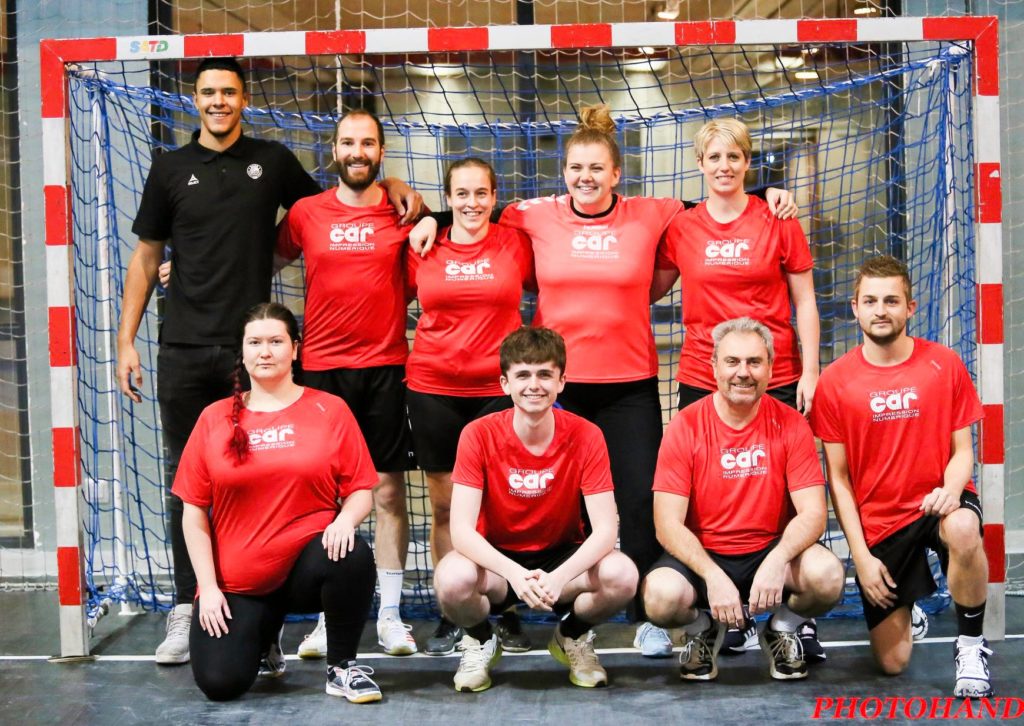 équipe Groupe CAR Tournoi SAHB Sélestat flocage maillot t-shirt vêtements
