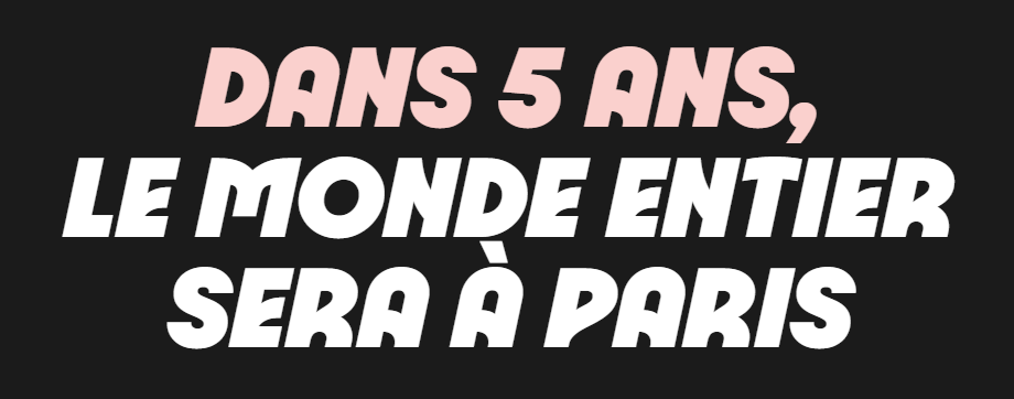 typographie audacieuse exemple 2020 tendance print