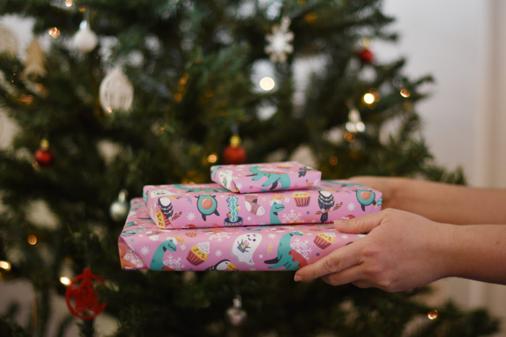 papier cadeau personnalisé imprimer strasbourg décoration cadeau de Noël
